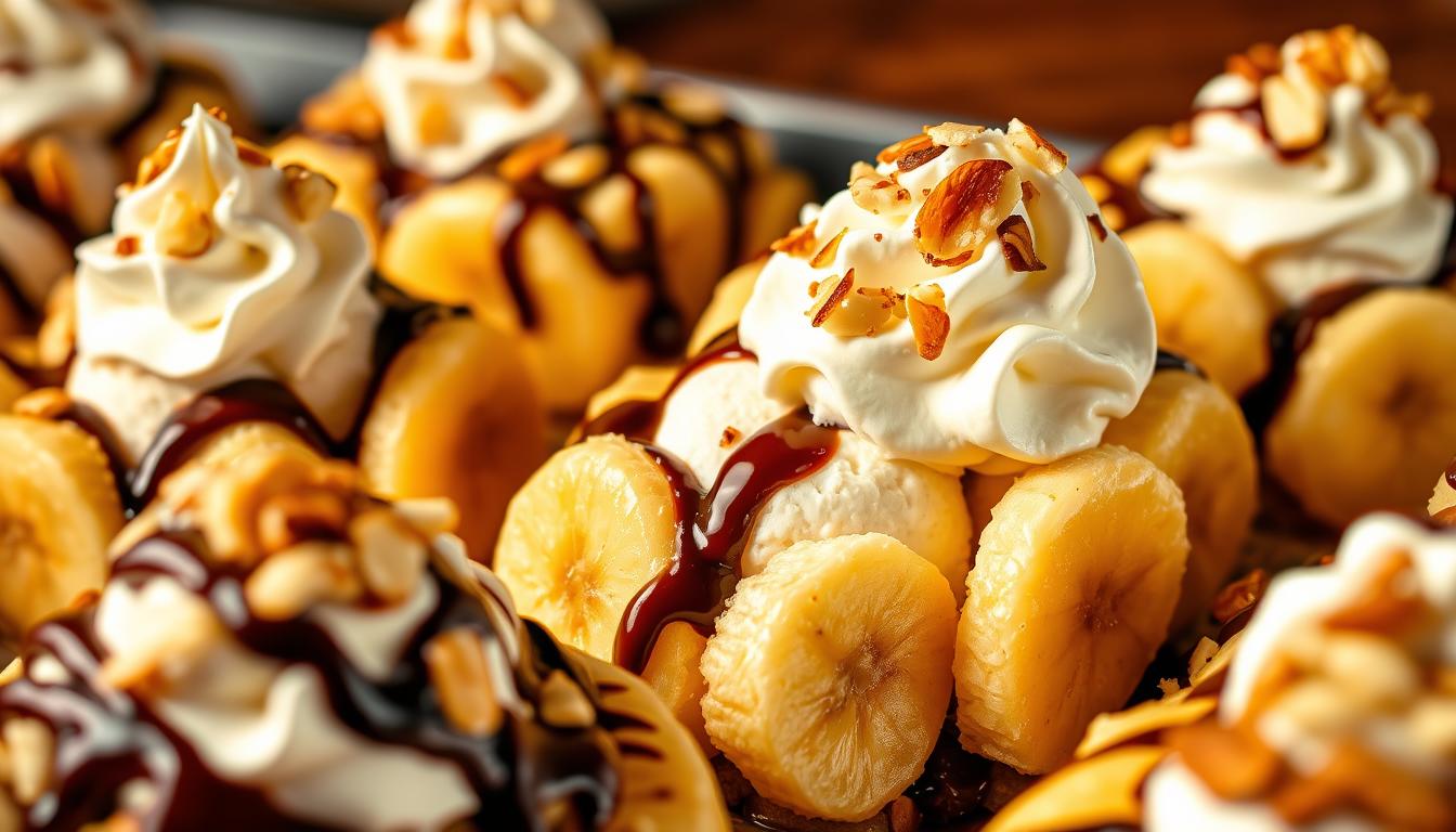 banana split dessert