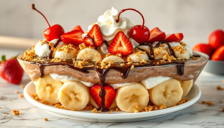 banana split no bake recipe
