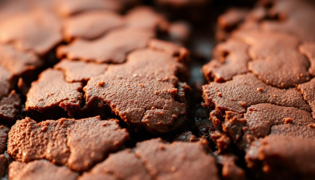 A close-up shot of a textured chocolate cobbler surface, showcasing the rich, fudgy interior and the crisp, crackled top. Warm, golden lighting illuminates the decadent chocolate hues, casting gentle shadows that accentuate the intricate patterns and crevices. The image is captured with a macro lens, ensuring a level of detail that invites the viewer to imagine the irresistible taste and indulgent mouthfeel of this classic Southern dessert. A close-up shot of a textured chocolate cobbler surface, showcasing the rich, fudgy interior and the crisp, crackled top. Warm, golden lighting illuminates the decadent chocolate hues, casting gentle shadows that accentuate the intricate patterns and crevices. The image is captured with a macro lens, ensuring a level of detail that invites the viewer to imagine the irresistible taste and indulgent mouthfeel of this classic Southern dessert.