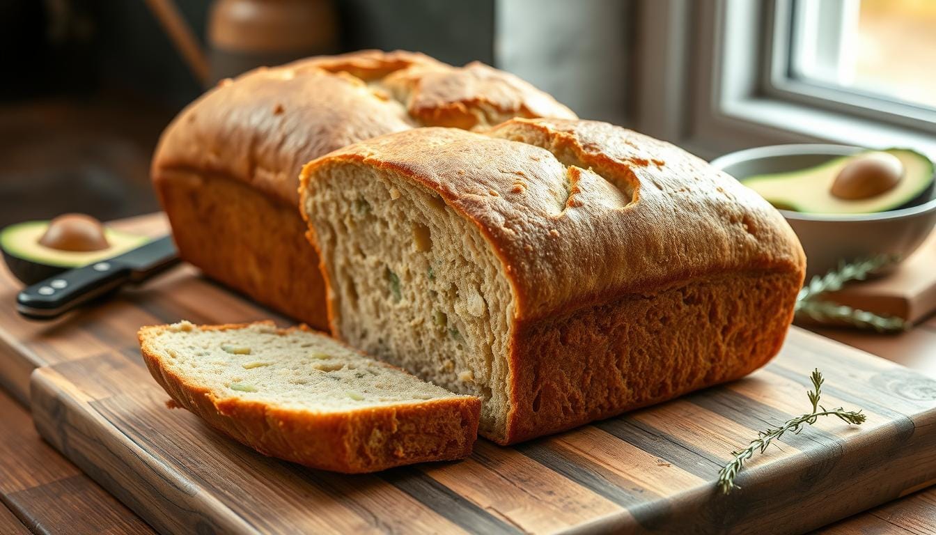 avocado with bread recipe