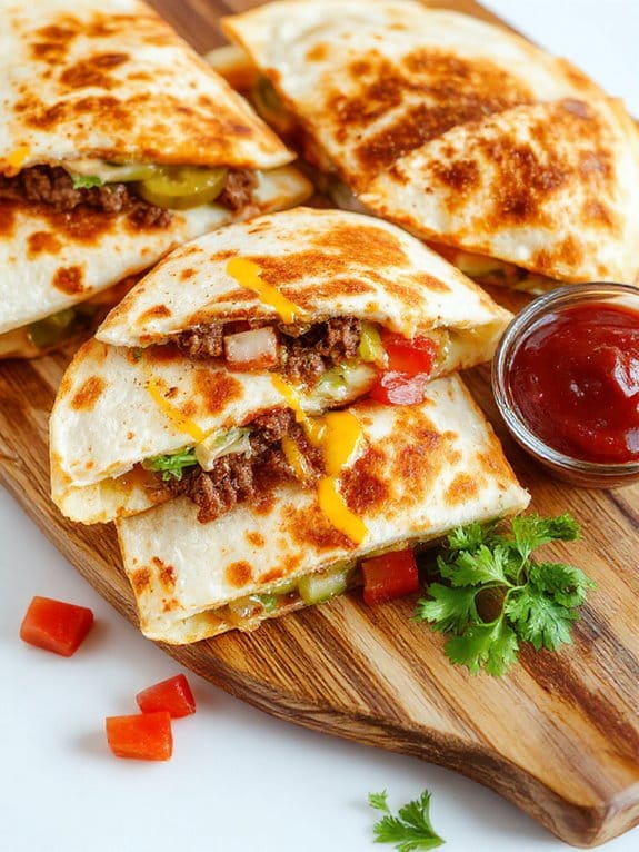 beef filled cheesy tortillas rpnvh