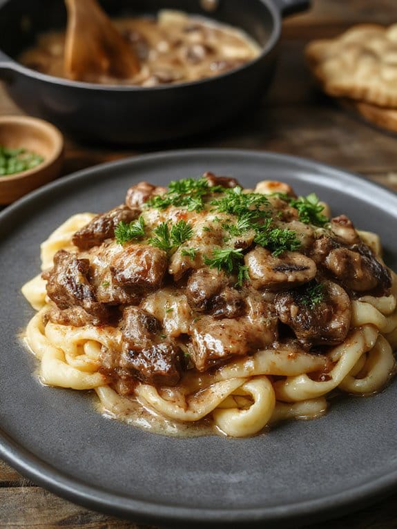 beef stroganoff cooking instructions 86vpg