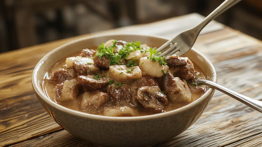 classic beef stroganoff recipe