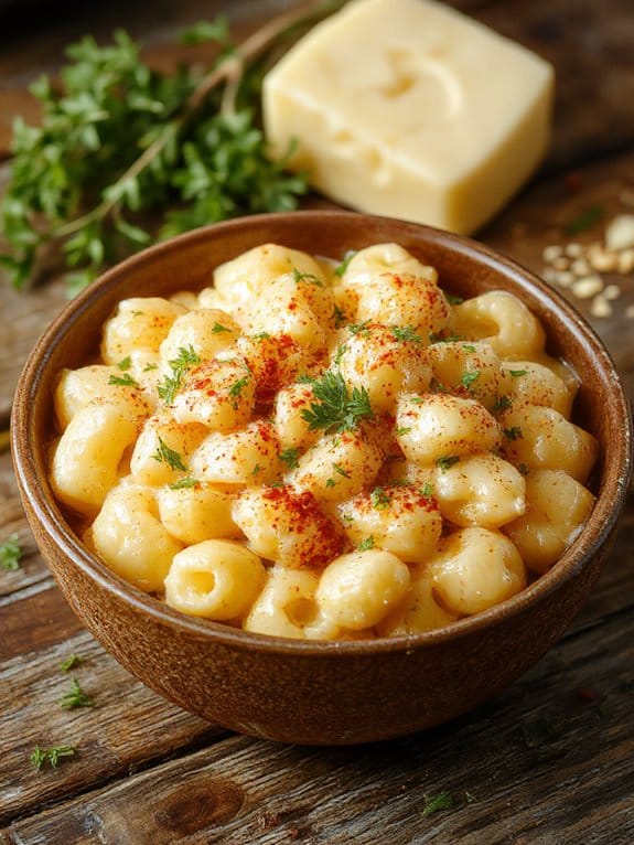 creamy pasta cheese dish zo5ov