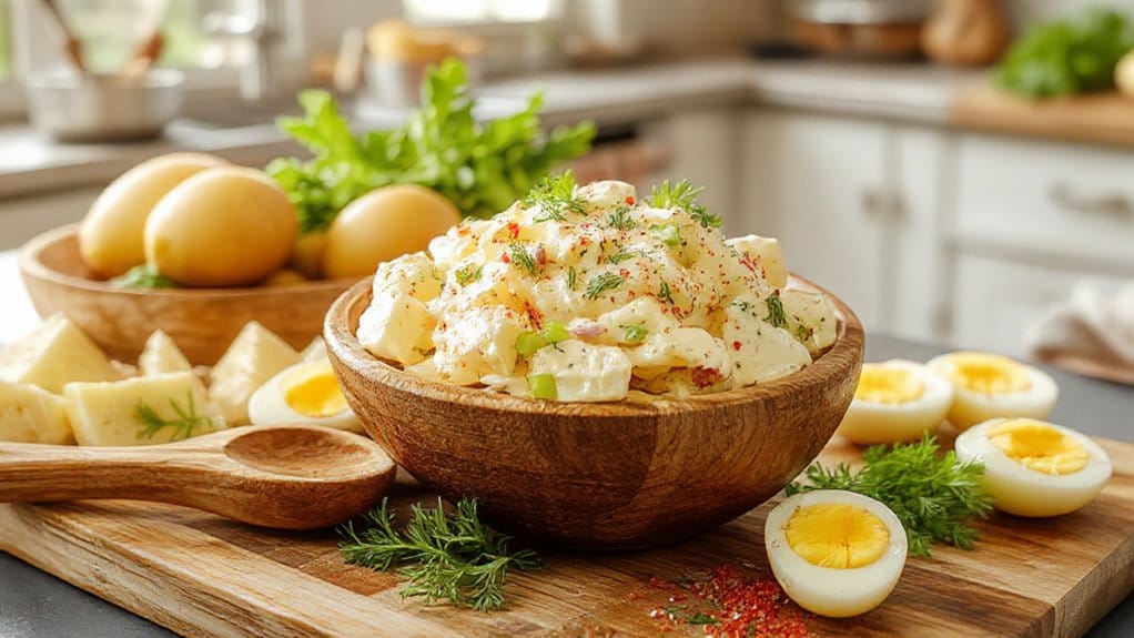 creamy potato salad recipe