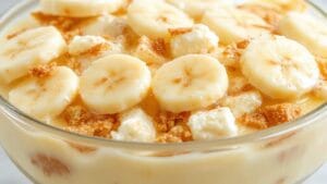 creamy sweet banana dessert