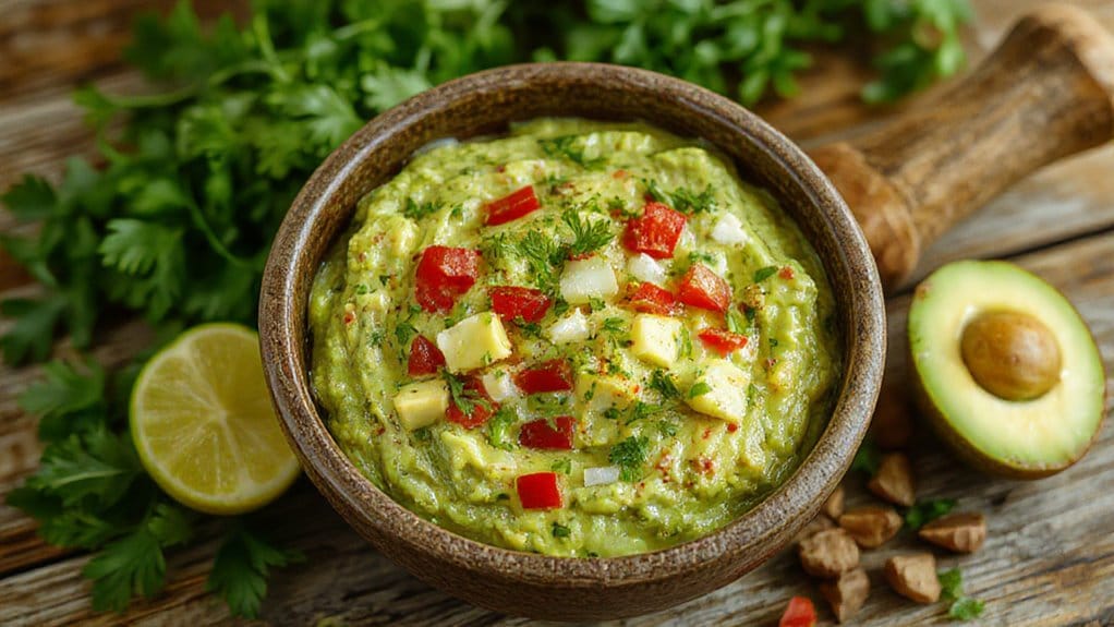creamy tangy guacamole recipe