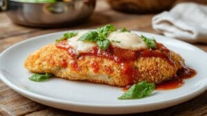 crispy breaded chicken dish