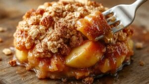 delicious baked apple dessert