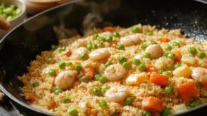 delicious homemade fried rice
