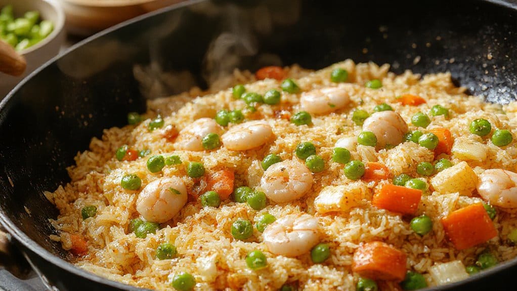 delicious homemade fried rice