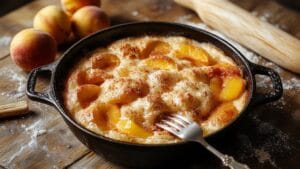 delicious peach dessert recipe