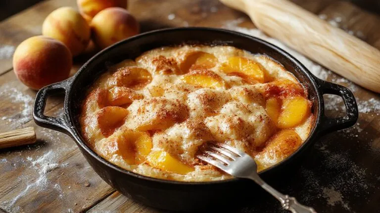 delicious peach dessert recipe