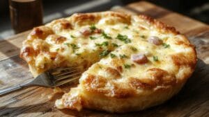 delicious savory pie dish