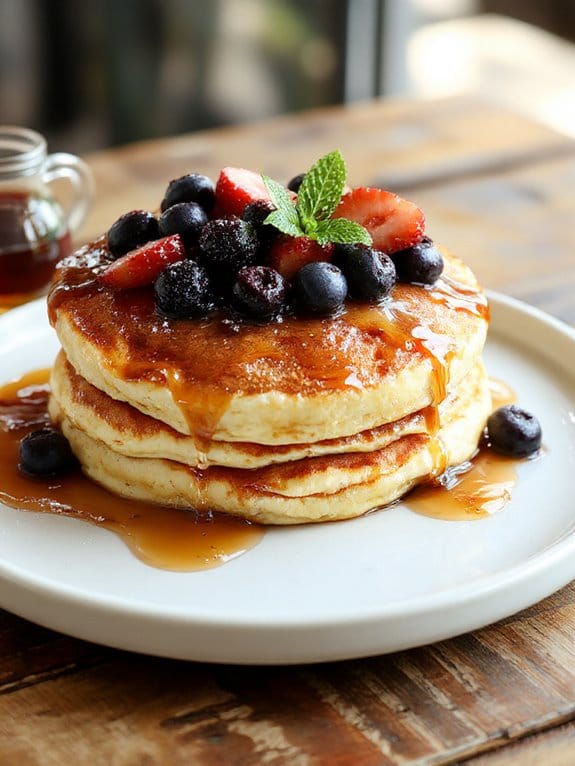 fluffy and delicious pancakes 5vge5