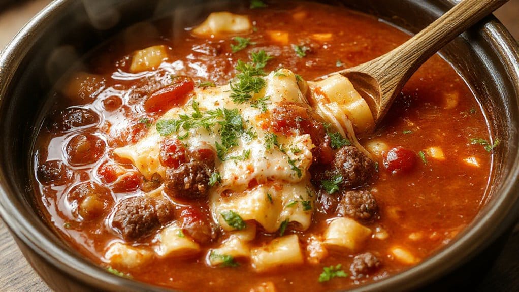 Lasagna Soup Recipe Crockpot 3 hearty lasagna soup recipe