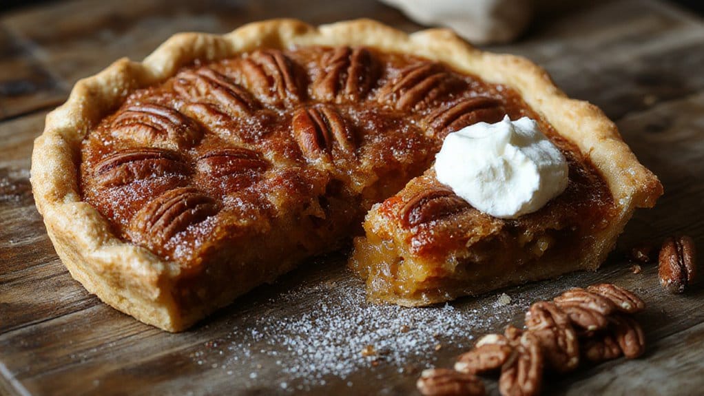 Maple Pecan Pie With Whipped Cream 3 maple pecan pie recipe