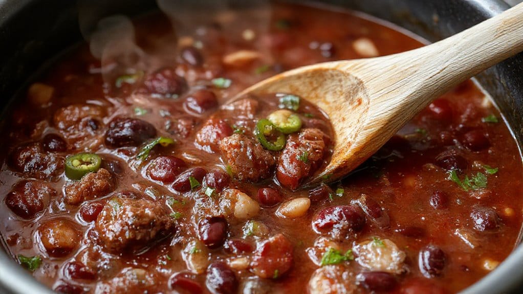savory and spicy chili