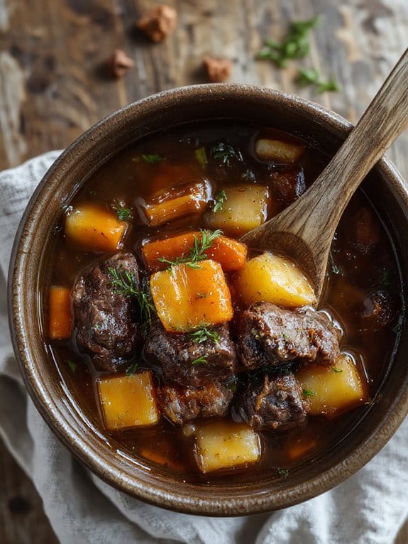 savory beef stew preparation 6s36g