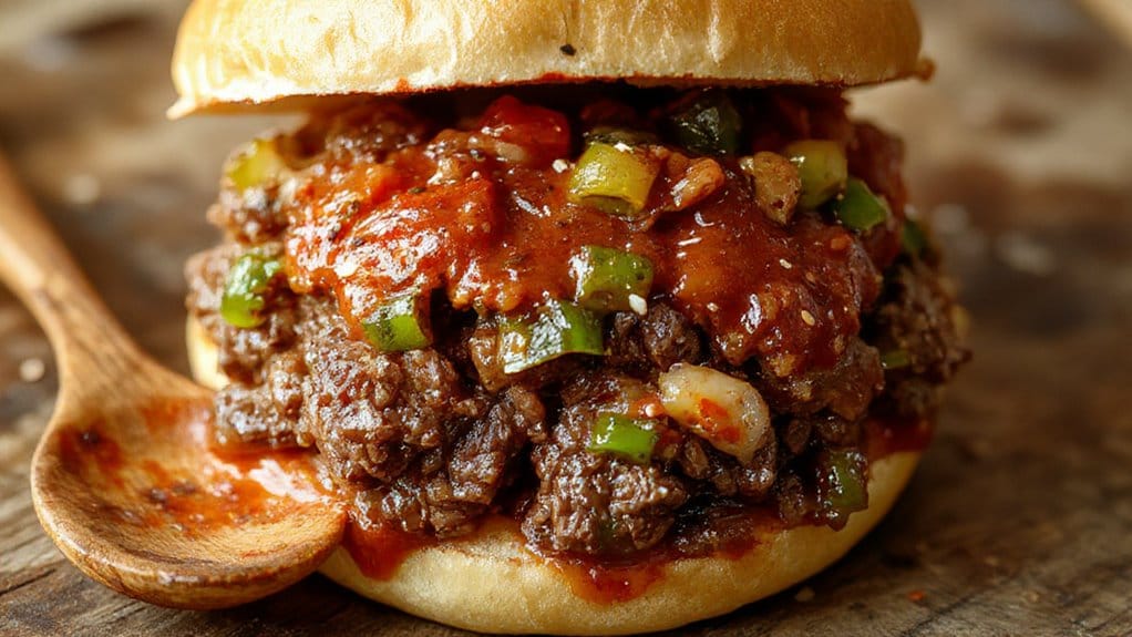 savory sloppy joes recipe