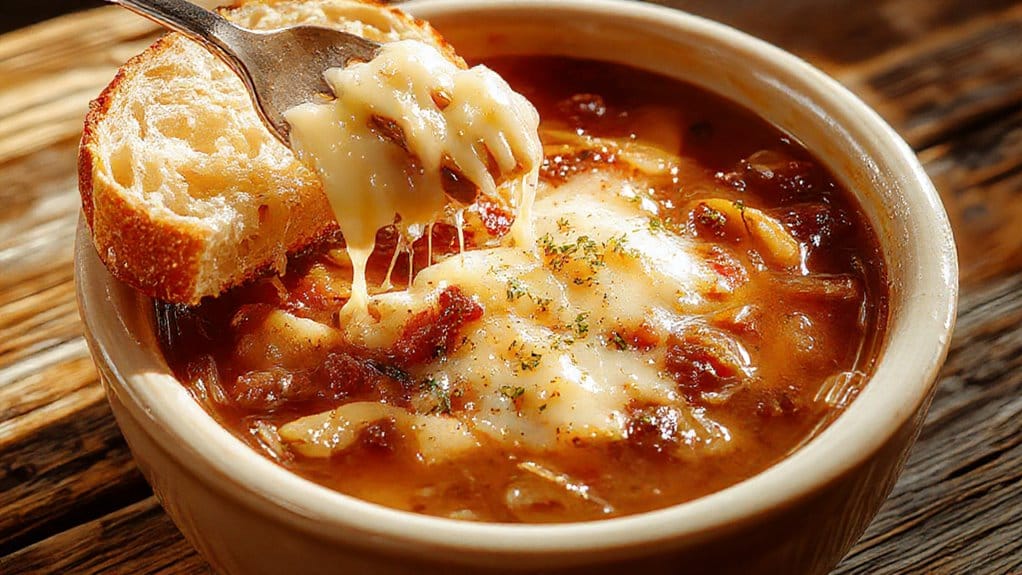 French Onion Soup Recipe 3 caramelized onions savory broth
