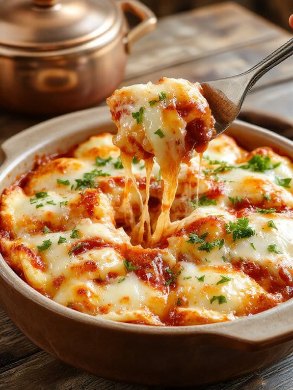 cheesy pasta casserole dish n5dqw