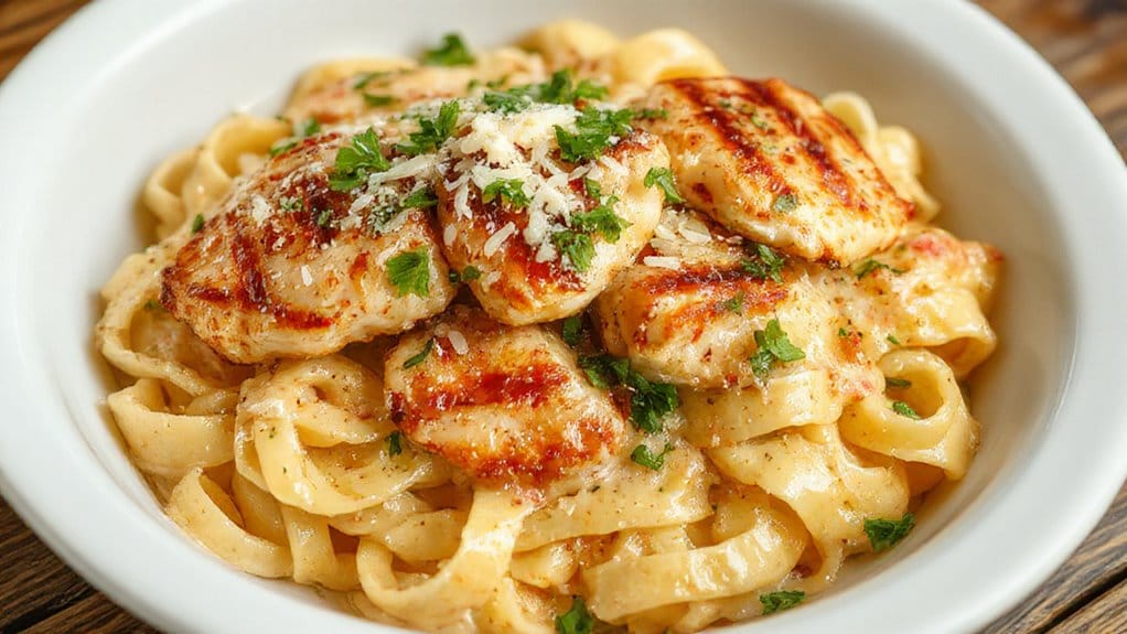 creamy chicken alfredo recipe