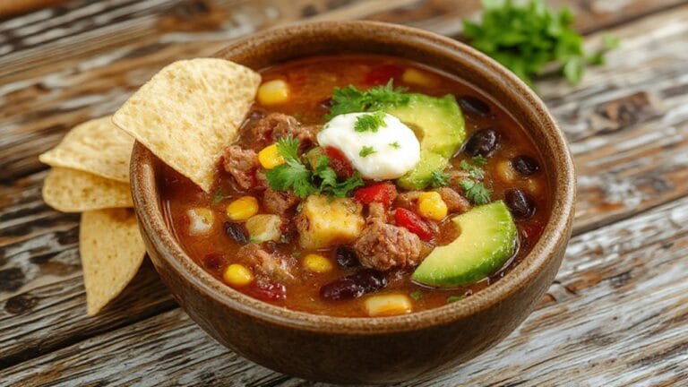 delicious and hearty soup