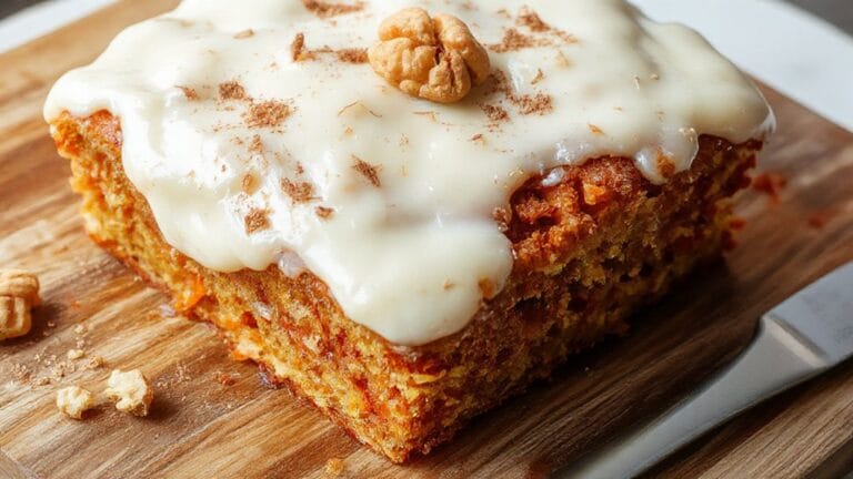 delicious carrot cake recipe