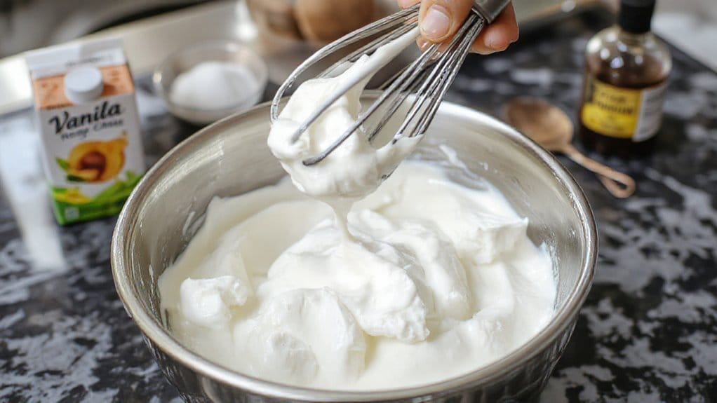 homemade whipped cream recipe