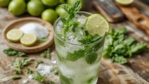 refreshing minty cocktail recipe