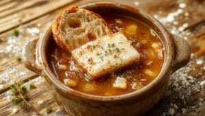 traditional french onion soup