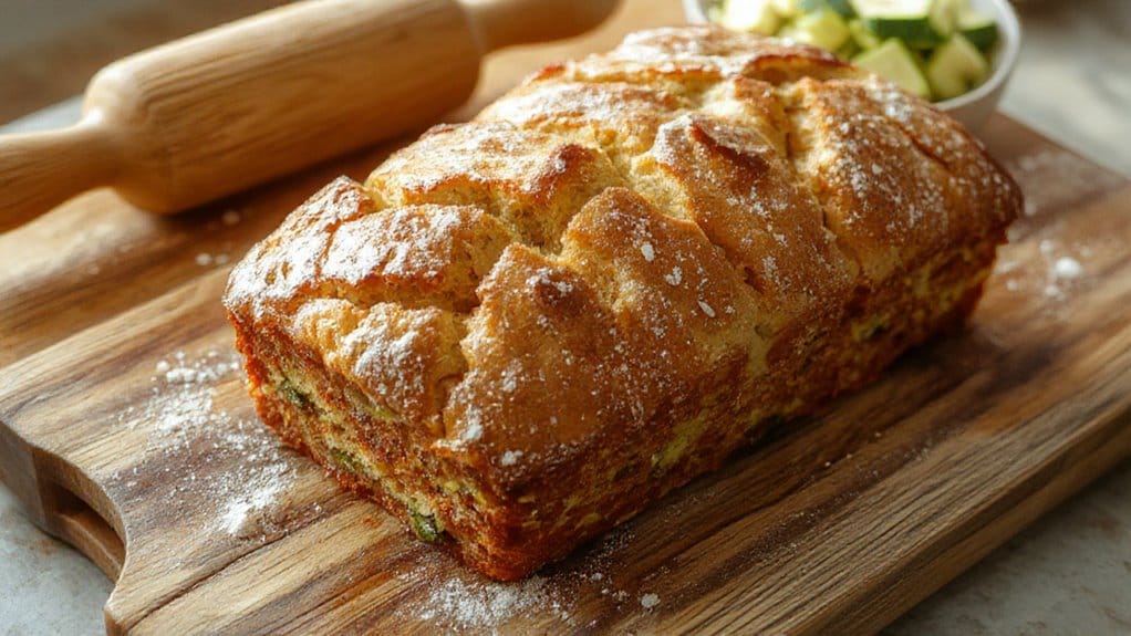 zucchini bread preparation instructions
