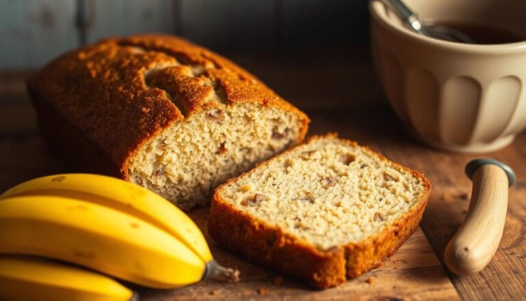 4 ingredient banana bread