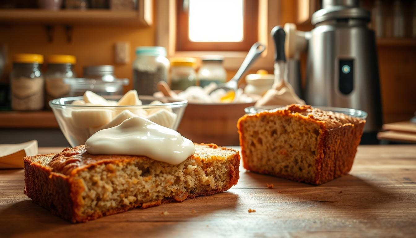 easy banana bread recipe with mayo